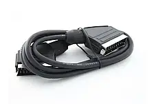 Шнур 21P-21P SCART-SCART, Кабель для під'єднання відеообладнання, супутниковий ресивер, медіа, фото 4
