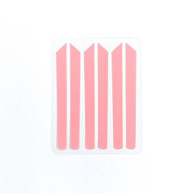 Компенсатори для ламінування вій Beauty Lady рожеві, 3 пари