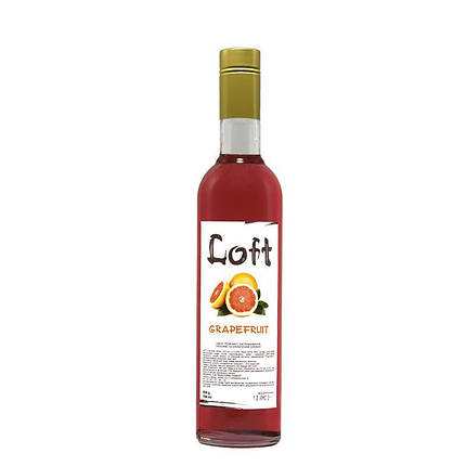 Сироп ТМ LOFT "Грейпфрут" 900г, 9пл./ящ., фото 1