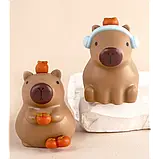 Набір колекційних фігурок Капібара Capibara 6 штук, фото 3