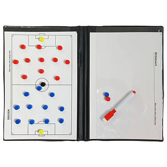 Тактичний планшет універсальний Meta Multi Sport Folder чорний Уні 30х20 см 1900004301, Чорний, Розмір (EU)