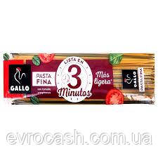Макаронні вироби Gallo Spaghetti Pastafina Спагетті з томатами і шпинатом 400г (24 шт ящик)