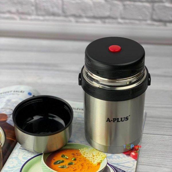 Термос для їжі неіржавка сталь A-plus AP-1663 0,75 л, фото 1