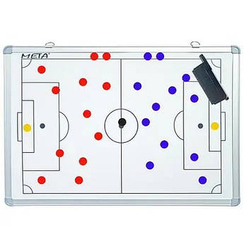 Дошка тактична Meta Magnetic Tactic Board сірий 45х60 см 1900012100, Сірий, Розмір (EU) — 1SIZE