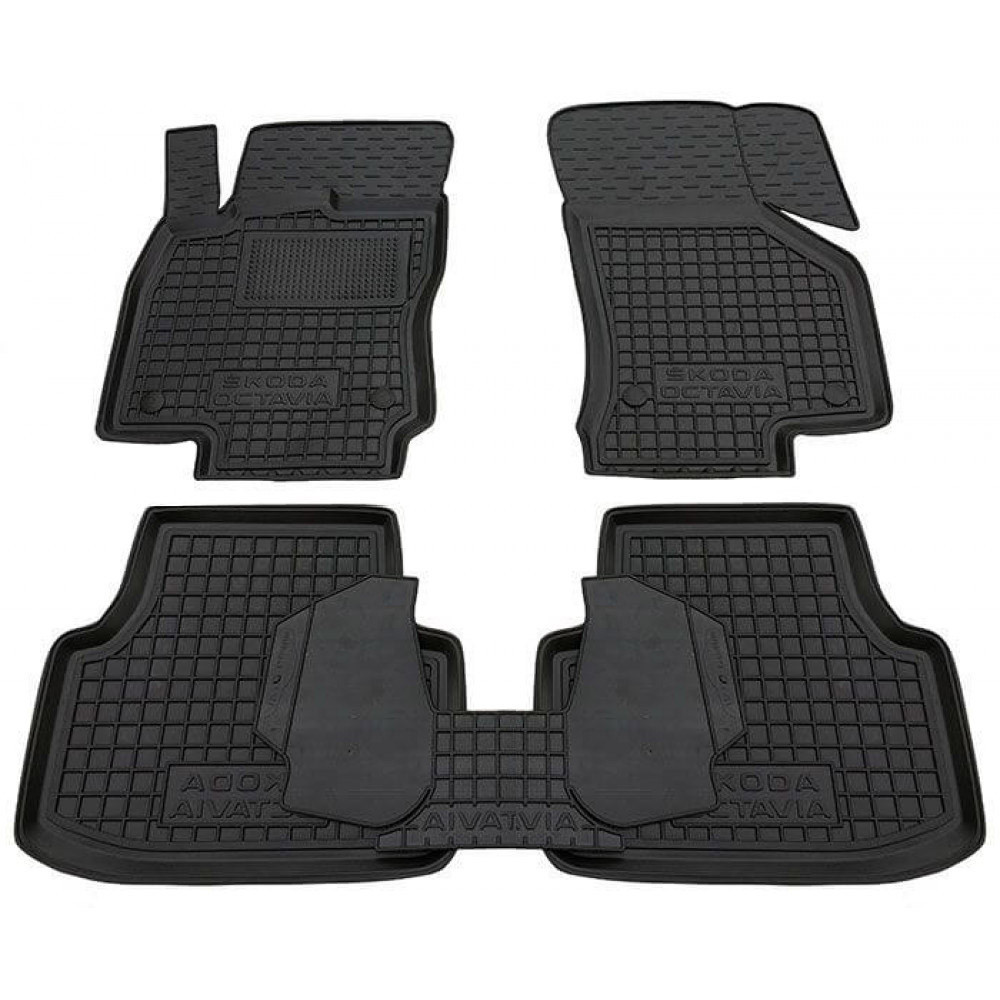 Килимки салона Skoda Octavia A7 2013- "Avto-Gumm" (11385), фото 1