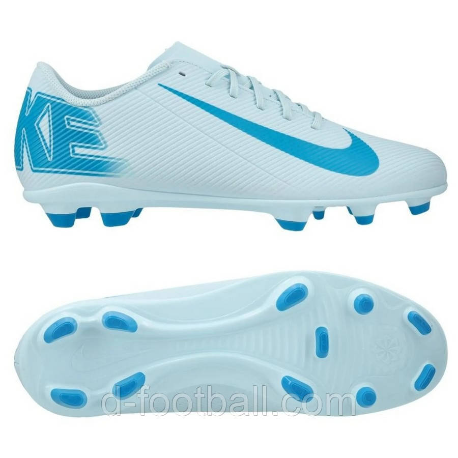 Бутси Nike MERCURIAL VAPOR 16 CLUB FG/MG FQ8441-400, Білий, Розмір (EU) — 39