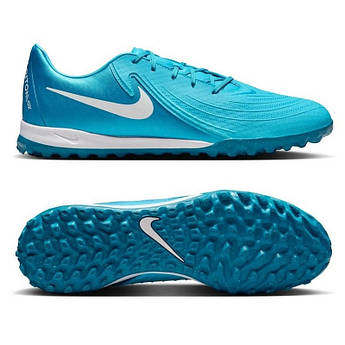 Сороконіжки Nike Phantom GX II Academy TF FJ2577-400, Блакитний, Розмір (EU) — 45.5