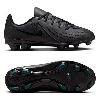 Дитячі бутси Nike JR PHANTOM GX II CLUB FG/MG FJ2600-002, Чорний, Розмір (EU) — 33