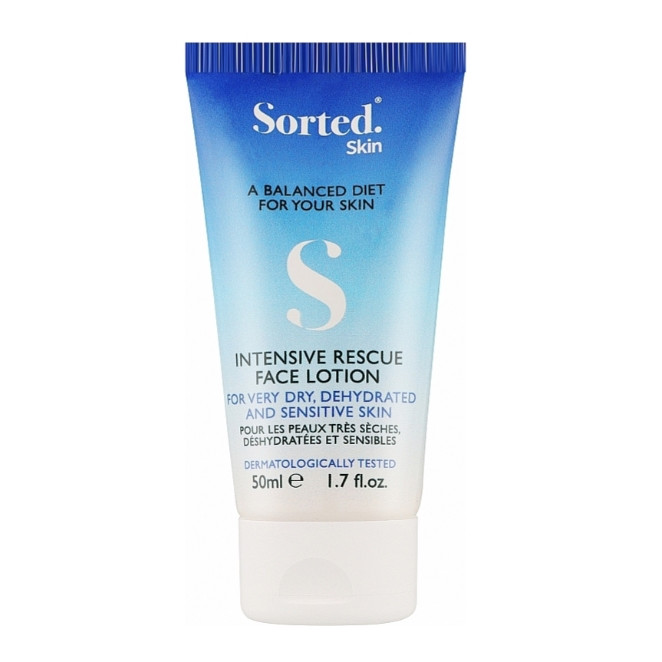 Заспокійливий лосьйон для обличчя Sorted Skin Intensive Rescue Face Lotion 50 мл