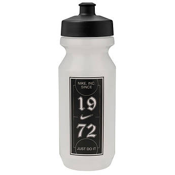 Пляшка для води Nike Big Mouth Bottle 2.0 946 мл чорна, сіра N.000.0041.911.32, Чорний, Розмір (EU) — 1SIZE