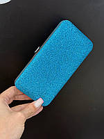 Кейс блискучий для 7-ми пінцетів Blue