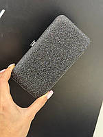 Кейс блискучий для 7-ми пінцетів Black