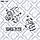 Подушка двигуна передня Q-FIX Q002-1170 GALANT IV 1987-1992 MB436331, фото 3
