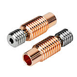 Термобар'єр E3D V6 біметалічний (Мідь-Титан) з різьбами M7X1–M6X1 для боуден 3Д-принтера, фото 4