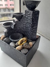 Перстень Володаря Перснів з рунами, що світяться зеленим у темряві | Розімр12, Ø21,5 мм, фото 5