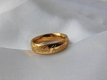 Перстень Володаря Перснів з рунами, що світяться зеленим у темряві | Розімр12, Ø21,5 мм, фото 2