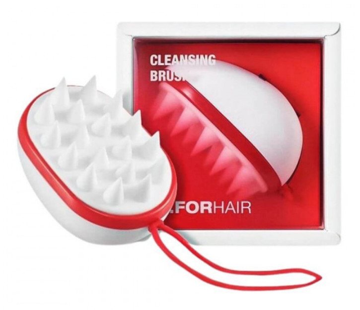 Масажна щітка для миття голови Dr.Forhair Cleansing Scalp Brush, фото 1