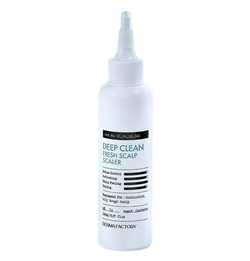 Пілінг-сироватка для шкіри голови Derma Factory Deep Clean Fresh Scalp Scaler 150 мл