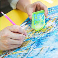 Алмазна мозаїка "Пресвята Богородиця" 40х50 см [tsi262288-TSI], фото 2