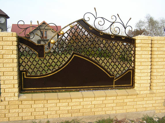Забір кований Светлана (Світлана), фото 1