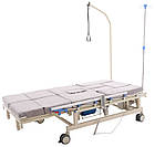 Ліжко Електро + Механіка з туалетом і функцією бічного перевороту для важкобольних. Працює без світла, фото 10