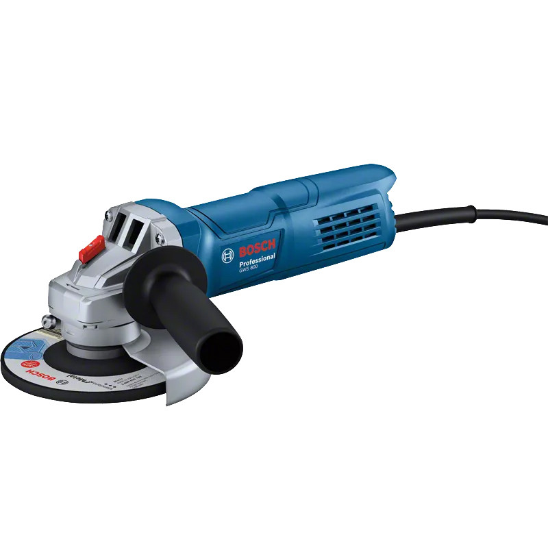Професійна кутова шліфувальна машина Bosch GWS 800 — компактна болгарка 800 Вт, диск 125 мм, для різання та шліфування металу,