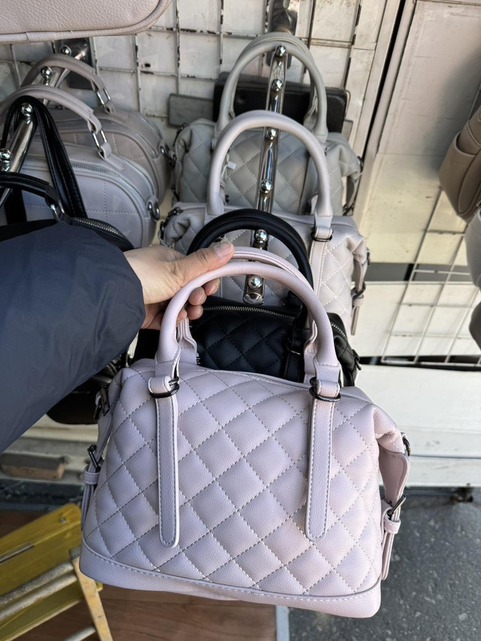 Сумка жіноча стьобана зі штучної шкіри в різних кольорах Zhenya, фото 1