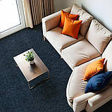 Самоклеюча плитка під ковролін в рулоні 3000х600х4.5мм темно-сіра (2587), фото 6