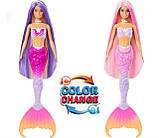 Barbie Dreamtopia Mermaid Malibu HRP97 Лялька Барбі Русалочка Дрімтопія Кольорова магія, фото 6