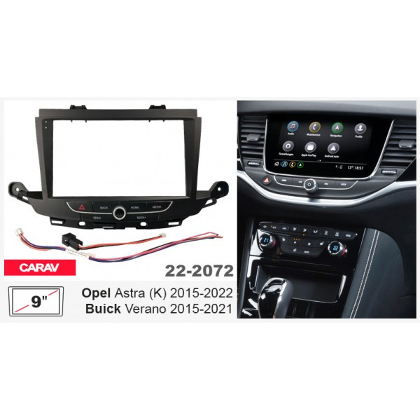 Перехідна рамка Opel Astra Carav 22-2072, фото 1