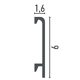 Плінтус полімерний Grand Decor HCR 508, фото 2