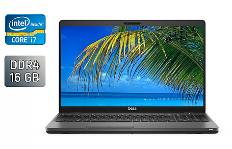 Ультрабук Dell Latitude 5500/ 15.6" (1920x1080)/ Core i7-8665U/ 16 GB RAM/ 480 GB SSD/ UHD, фото 1
