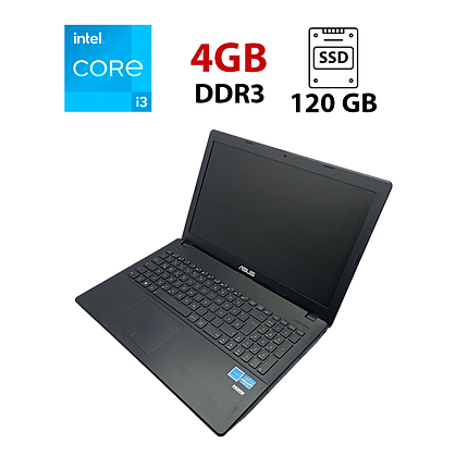 Ноутбук Asus X551/ 15.6" (1366x768)/ Core i3-3217U/ 4 GB RAM/ 120 GB SSD/ HD 4000, фото 1