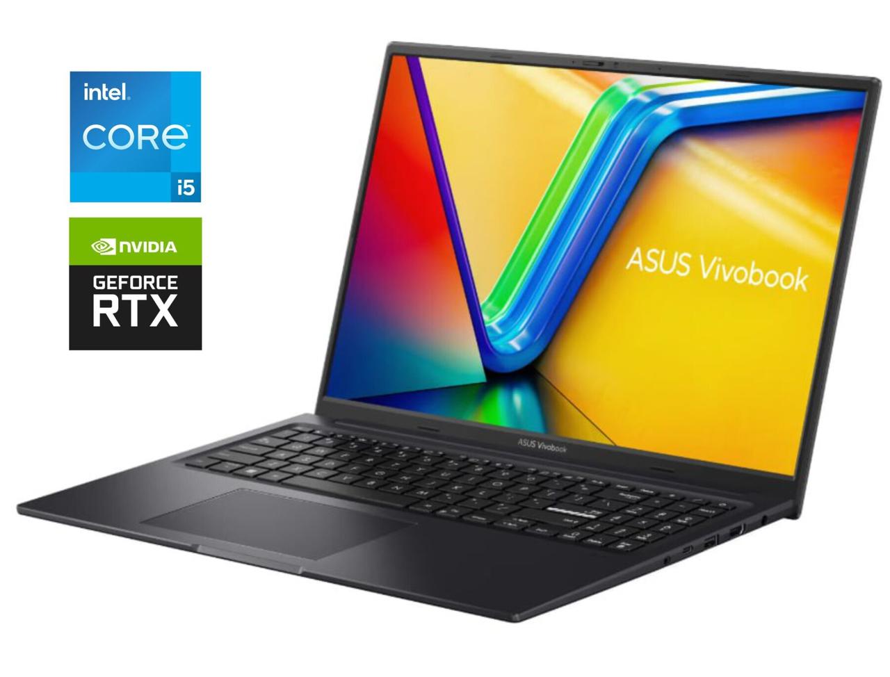 Новий ноутбук Asus Vivobook 16X K3605ZC/ 16" 1920x1200/ i5-12450H/ 24GB RAM/ 1000GB SSD NVMe/ RTX 3050 4GB