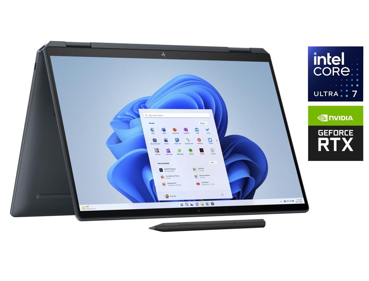 Новий ігровий ноутбук HP Spectre x360 2-in-1 Laptop/ 16" 2880x1800 O Touch/ Ultra 7 155H/ 16GB RAM/ 2000GB SSD NVMe/ RTX 4050 6GB
