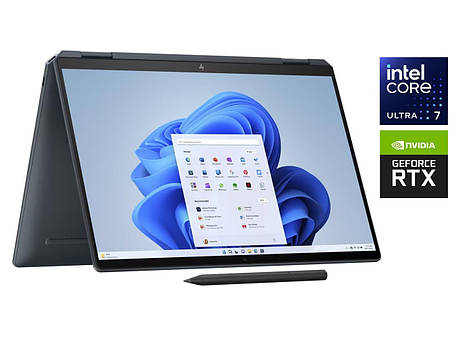 Новий ігровий ноутбук HP Spectre x360 2-in-1 Laptop/ 16" 2880x1800 O Touch/ Ultra 7 155H/ 16GB RAM/ 2000GB SSD NVMe/ RTX 4050 6GB, фото 1