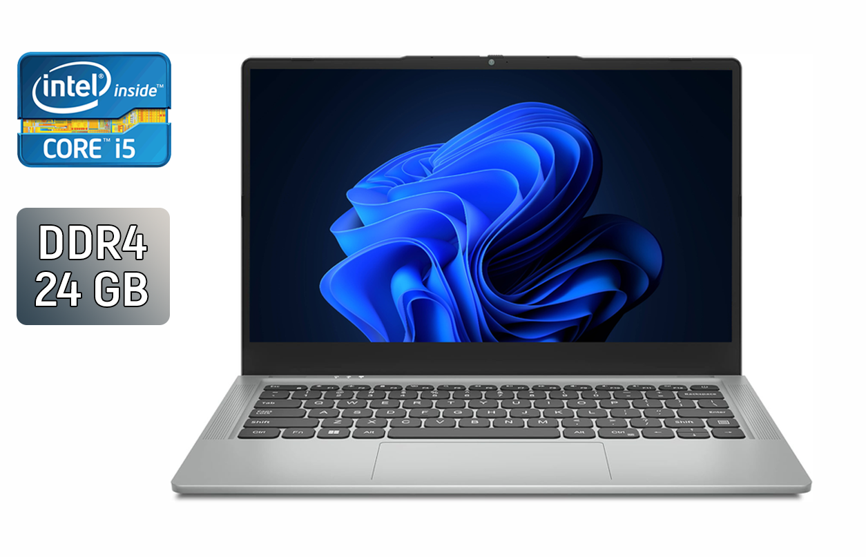 Ультрабук Б-клас Jumper EZbook x7/ 14" (1920x1080)/ Core i5-1035G1/ 24 GB RAM/ 256 GB SSD/ UHD