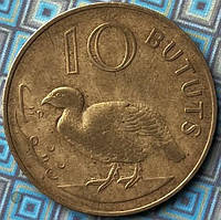 Монета Гамбії 10 бутут 1971 р.