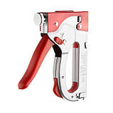 Степлер будівельний для скоб, прогумована рукоятка, STORM INTERTOOL RT-0201, фото 3