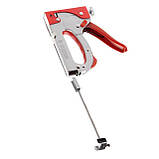 Степлер будівельний для скоб, прогумована рукоятка, STORM INTERTOOL RT-0201, фото 6