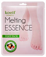 Поживна маска для ніг Petitfee & Koelf Melting Essence Foot Pack 16 г