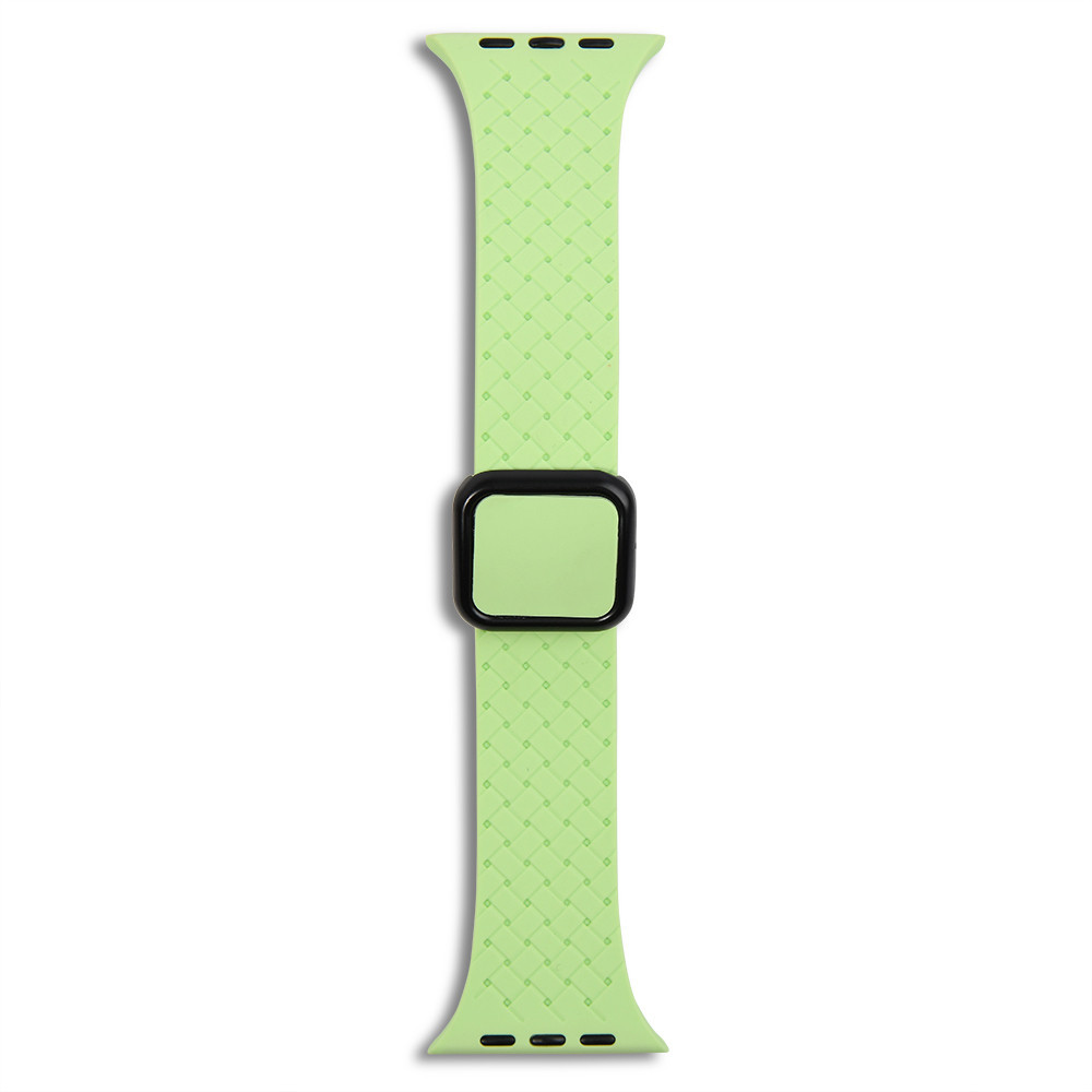 Ремінець Fabric pattern Design Apple Watch 38 mm 40 mm 41 mm — Green
