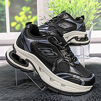 Кросівки жіночі Loretta чорні на об'ємній підошві демісезонні 4829, фото 5