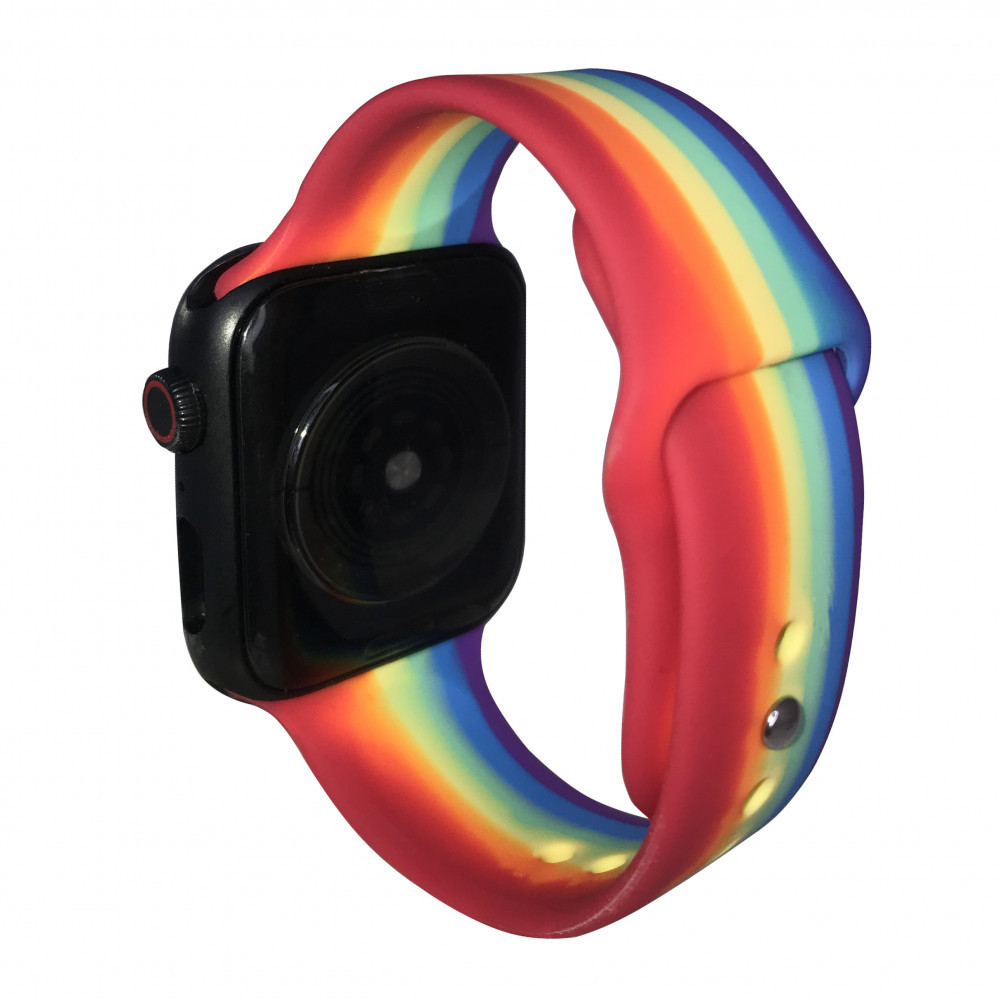 Ремінець Art Design — Apple Watch 38 mm | 40 mm | 41 mm — Purple & Red, фото 1