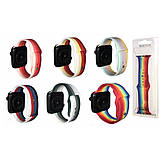 Ремінець Art Design — Apple Watch 38 mm | 40 mm | 41 mm — Purple & Red, фото 2