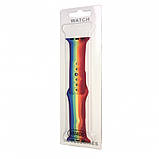 Ремінець Art Design — Apple Watch 38 mm | 40 mm | 41 mm — Purple & Red, фото 3