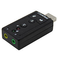 Звукова карта USB 2.0-7.1