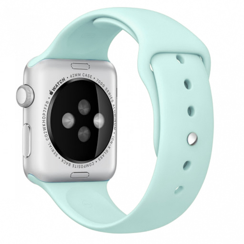Ремінець Sport Band Apple Watch 38 mm 40 mm 41 mm — Marina Green (17)