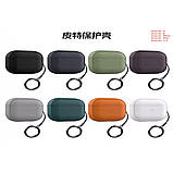 Airpods Case 1/2 Leather Ring — Gray, фото 2