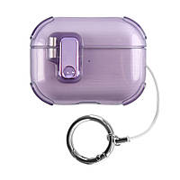 Airpods Case 1/2 Plastic Lock — Purple